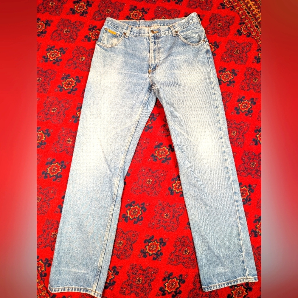 Vintage "Maverick" wide leg jeans 32x33
